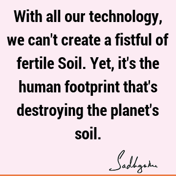 planet Quotes : ecology Quote