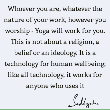 spirituality Quotes : yoga, well being Quote