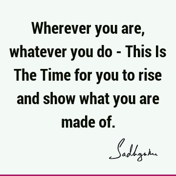 Inspirational Quotes : Time Quote