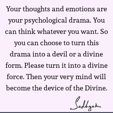 thought Quotes : emotion Quote