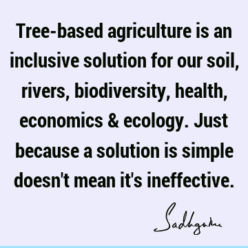 solution Quotes : ecology Quote