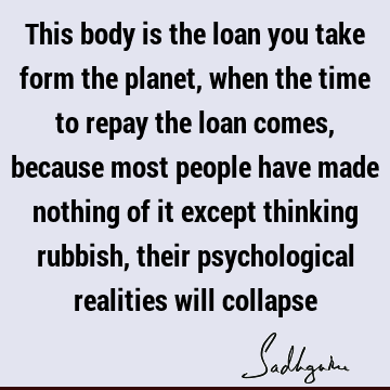 Death Quotes : body Quote