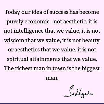 Success Quotes : economics Quote