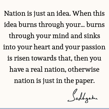india Quotes : nation Quote