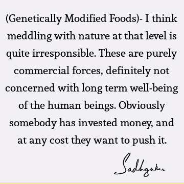 Nature Quotes : food Quote
